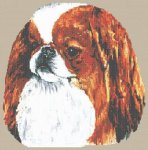 (image for) Japanese Chin - Sable and White